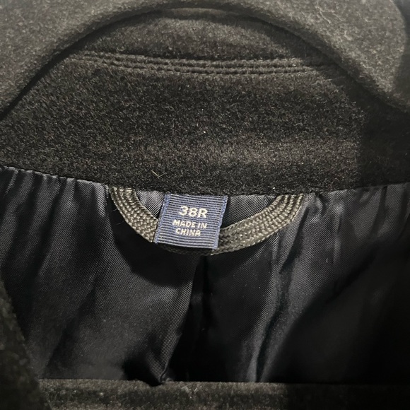 Loro Piana Turnbury black wool storm system coat - Picture 3 of 7